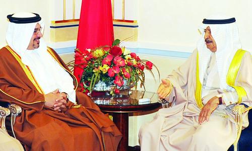 Premier receives Crown Prince Premier receives Crown Prince