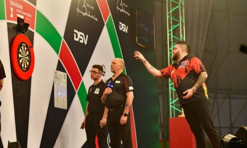 Bahrain Darts Masters stage set