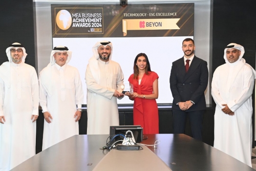 Beyon Celebrates Winning Three MEA Business Technology Achievement Awards 