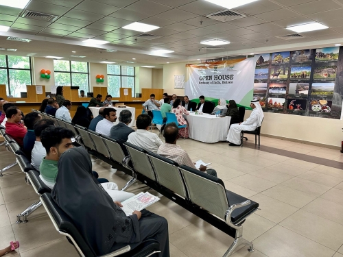 Indian Embassy in Bahrain Holds Successful Open House, Tackles Key Community Issues with Over 70 Attendees Indian Embassy in Bahrain Holds Successful Open House, Tackles Key Community Issues with Over 70 Attendees