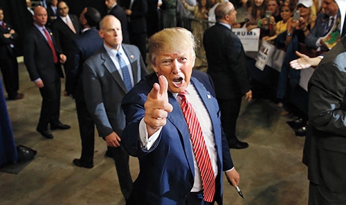 Trump campaign rejects charges he is fooling voters Trump campaign rejects charges he is fooling voters