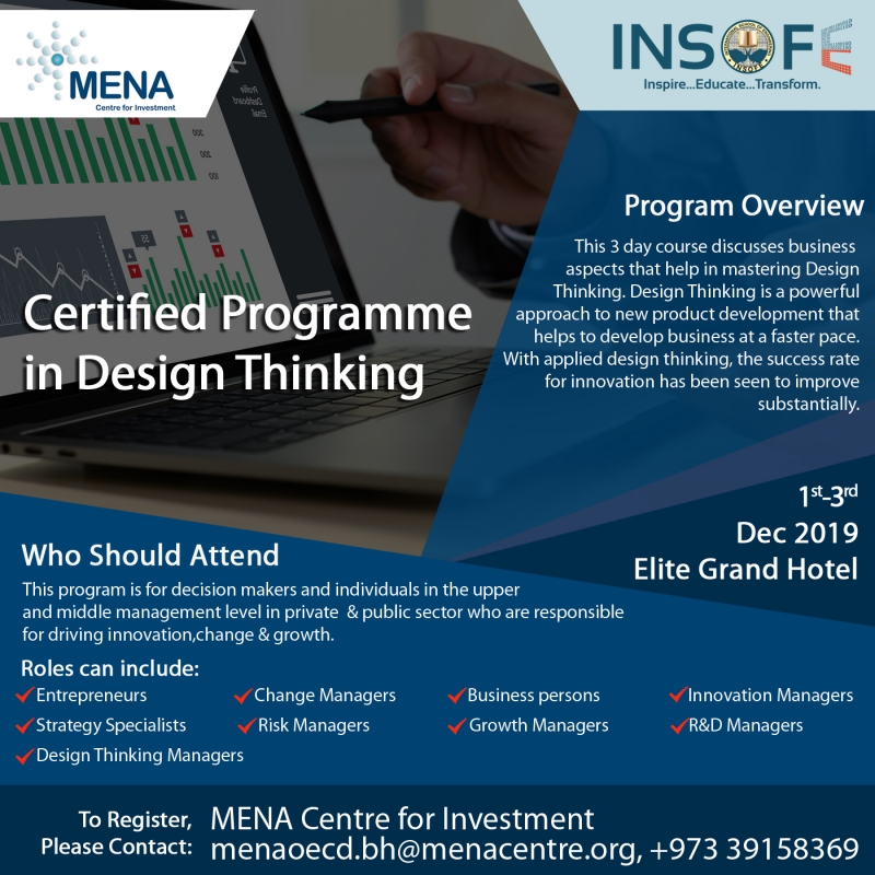 Training programmes in Design Thinking, Data Visualisation set