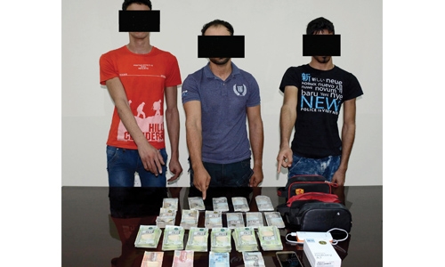 Three arrested for robbery