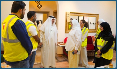 New Batch of Repaired Homes in Sitra Handed Over to Families New Batch of Repaired Homes in Sitra Handed Over to Families