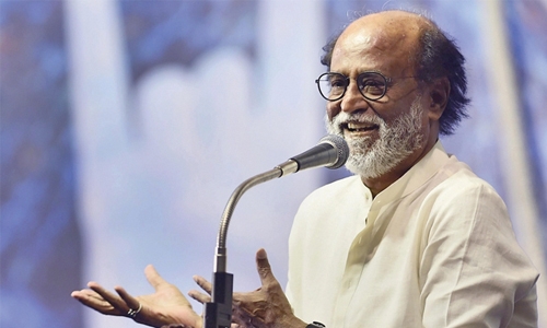 Indian star Rajinikanth enters politics