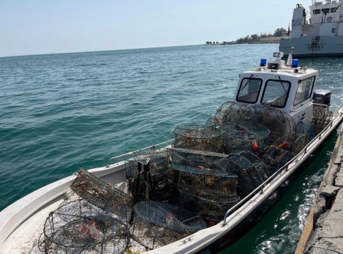 Coast Guard Seizes 712 Illegal Fishing Traps and Nets in January 2026