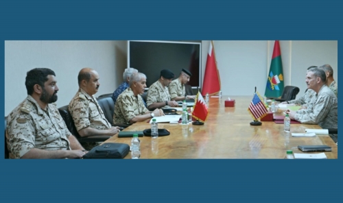 BDF Chief of Staff Meets US Marine Forces Central Command Commander