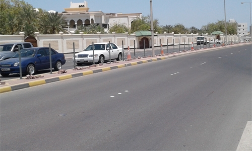 Metal fence installed in Aali