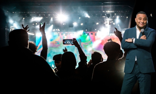 Global Comedy Superstar Russell Peters Live At Al Dana Amphitheatre!