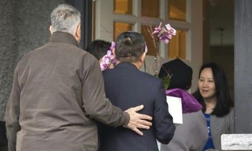 Home, ankle bracelet for Huawei exec Home, ankle bracelet for Huawei exec