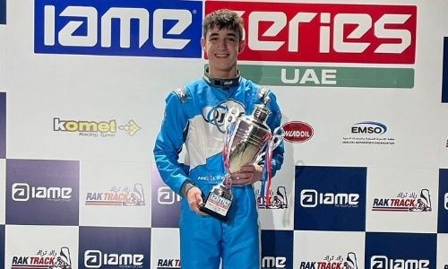 Smith claims impressive win in UAE karting series