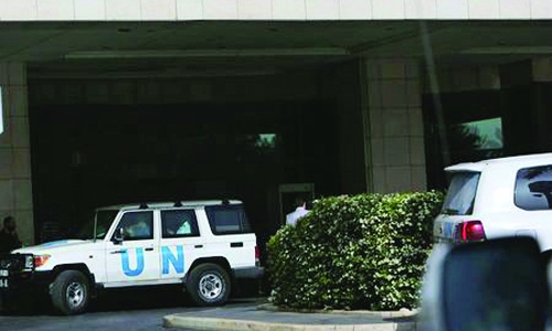 Chemical weapons inspectors return