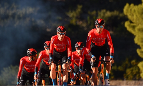 Team Bahrain Victorious all set for UAE Tour ride