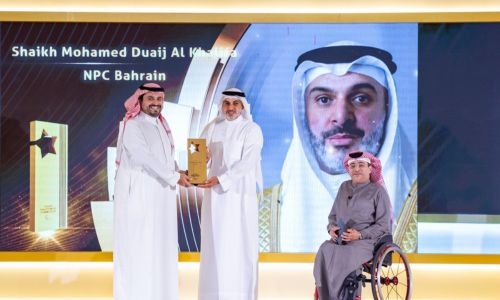 President of Bahrain Paralympic Committee receives Asian Paralympic Committee’s Asian Order award