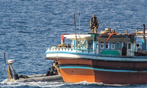 33,000 kg of narcotics seized by Bahrain-based task force