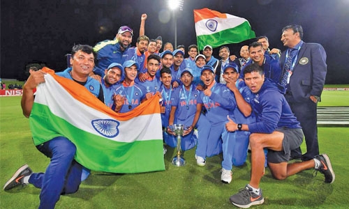India lift U-19 World Cup India lift U-19 World Cup