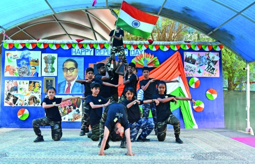 Young Patriots Shine at New Horizon School’s Republic Day Commemoration