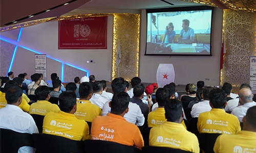 Carrefour encourages sustainability at “Plastic Oceans” seminar Carrefour encourages sustainability at “Plastic Oceans” seminar