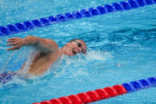 Bonsall Leads Bahrain Swimmers Bonsall Leads Bahrain Swimmers