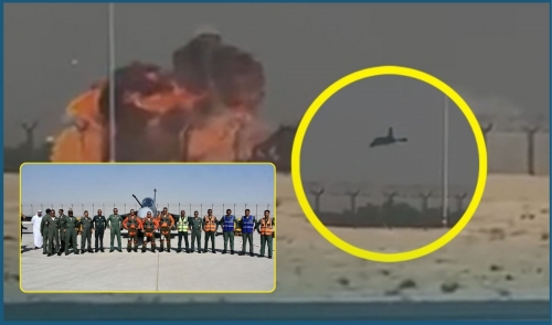 Indian Aircraft Tejas Crashes at Dubai Airshow; Pilot Dead Indian Aircraft Tejas Crashes at Dubai Airshow; Pilot Dead