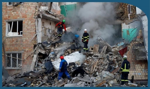 Russian Attacks on Kyiv Kill 14, Including Three Children