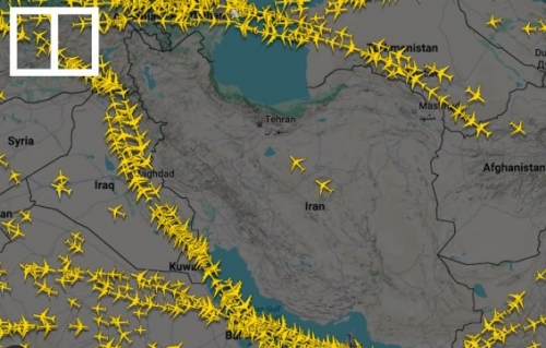 Iran Partially Reopens Airspace for International Transit Flights