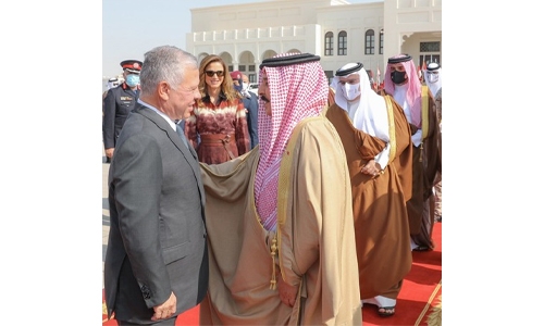 Bahrain and Jordan kings stress importance of enhancing cooperation in various fields