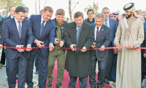 Shaikh Nasser, Kadyrov opens Social Centre