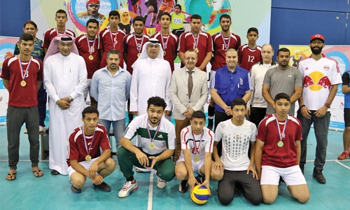 Al Jabria School slug it out Al Jabria School slug it out