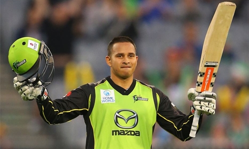 Khawaja in for final India T20 after Finch injured Khawaja in for final India T20 after Finch injured