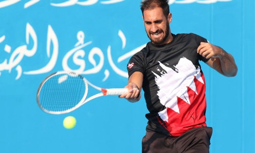 Bahrain’s Yousef Qaed crashes out of Tennis Challenger