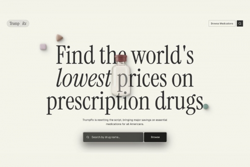 Trump Unveils TrumpRx Site with Lower-Price Drug Listings