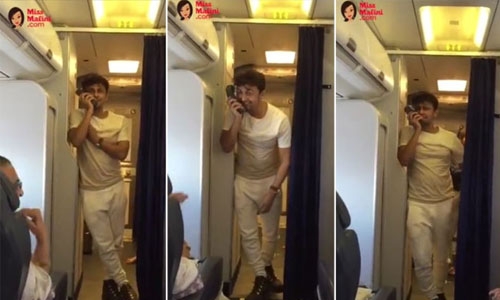 Crew grounded over Bollywood crooner's mid-air concert