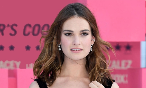 Fame doesn’t make you happy, says Lily James