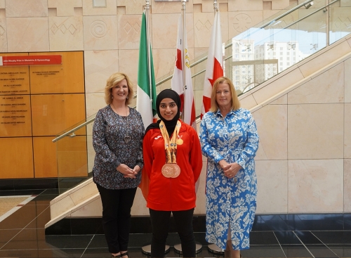 RCSI Bahrain student triumphs at West Asian Karate Championship