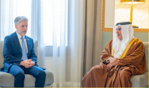 HRH the Crown Prince Meets UK Ambassador to Strengthen Bilateral Relations HRH the Crown Prince Meets UK Ambassador to Strengthen Bilateral Relations