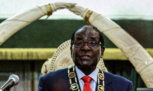 Zimbabwean president Mugabe turns 92