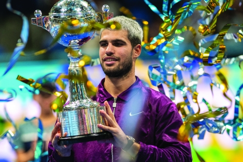 Alcaraz clinches Japan Open title