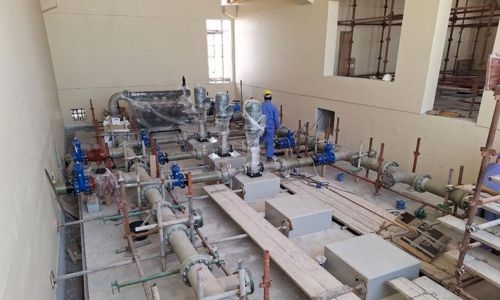 Sewage Project in East Sitra Progressing on Schedule, Completion Rate at 60%