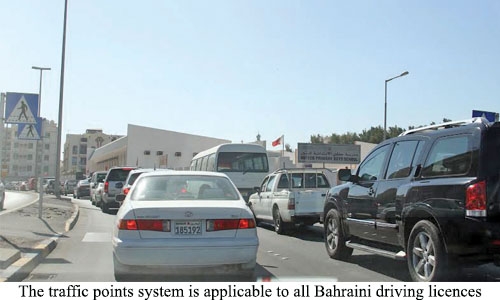 Traffic points system comes into effect today