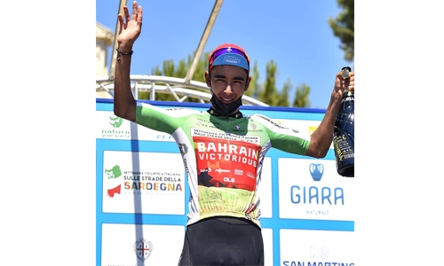 Bahrain Victorious’ Buitrago wins green jersey in Italy race