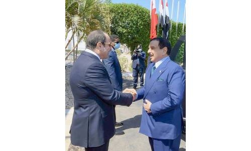 Bahrain King, Egypt President welcome Saudi Summit