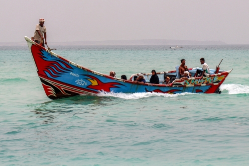 Yemenis Flee By Boat As War Spreads Across Middle East Yemenis Flee By Boat As War Spreads Across Middle East