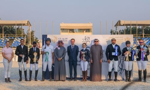 Winners crowned in Noora bint Hamad dressage championship