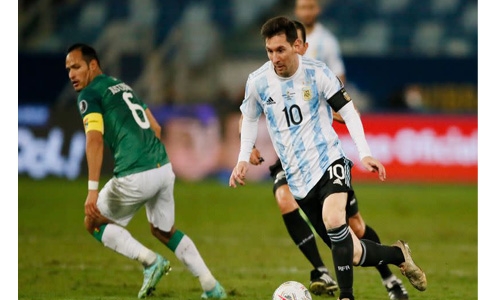Messi at the double as Argentina overrun Bolivia 4-1
