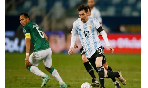 Messi at the double as Argentina overrun Bolivia 4-1 Messi at the double as Argentina overrun Bolivia 4-1