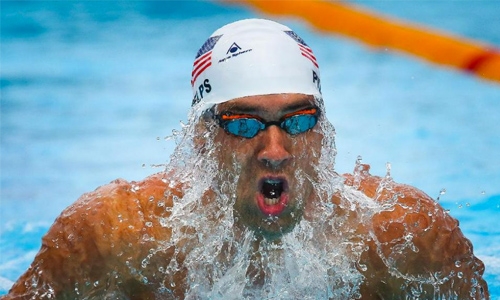 Phelps claims third race at Winter Championships Phelps claims third race at Winter Championships