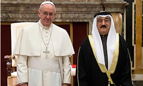 Kingdom's Ambassador to France presents credentials to Pope Francis Kingdom's Ambassador to France presents credentials to Pope Francis