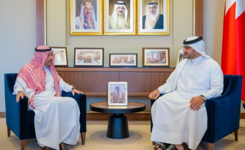 Bahrain Minister of the Prime Minister’s Court Meets Saudi Ambassador Bahrain Minister of the Prime Minister’s Court Meets Saudi Ambassador
