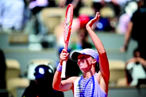 Swiatek, Rybakina cruise through Roland Garros openers Swiatek, Rybakina cruise through Roland Garros openers
